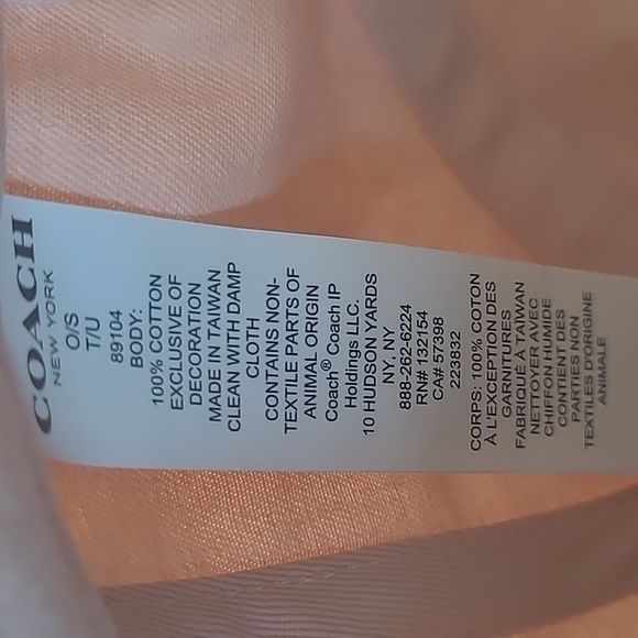 Coach baseball hat - Picture 9 of 9